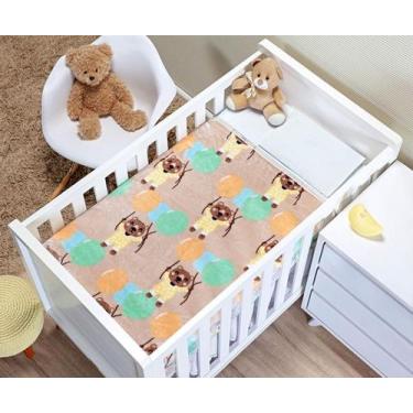 Imagem de Cobertor Infantil Toque De Seda 90x110cm Antialérgico Bono Etruria