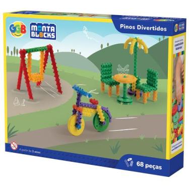 Imagem de Pinos divertidos - 68 pcs - ggb