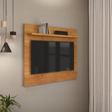 Imagem de Painel TV Com Prateleira Superior Para Quarto Sala Moderna - Casa Roma