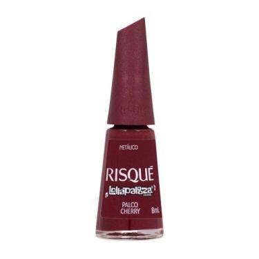Imagem de Esmalte Metalico Risque Lollapalooza Palco Cherry 8ml - Risqué