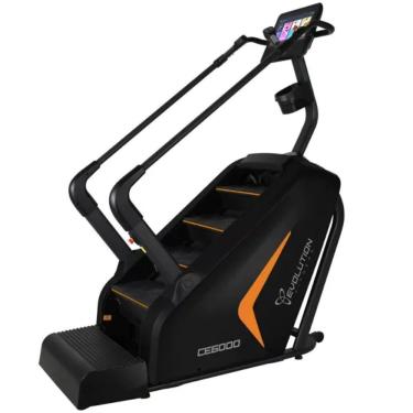Imagem de Simulador de Escada CE6000 Profissional com Sistema Magnético sem Motor e Painel Touchscreen Evolution Fitness