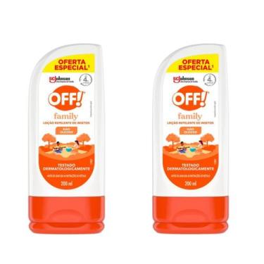 Imagem de 2u Repelente Off Family Loção 200ml Não Oleoso Com Aloe Vera