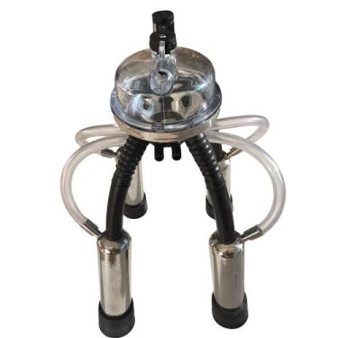 Imagem de Conjunto Ordenha Coletor 350 Teteiras e capas inox pesadas - Anabishop