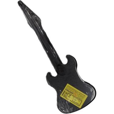 Imagem de Kit c/ 3 Guitarra Infantil Plastica 4 cordas cores variadas - DUTATI