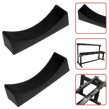 Imagem de Kit Com 2 Suporte Dumbbell Para Halteres 150x140mm Academia