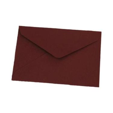Imagem de Envelope De Linho Vintage Com Textura, 20 Unidades, Papel Especial Est