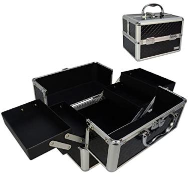 Imagem de Maleta Maquiagem e Joias Frasqueira Preto CBRN19120