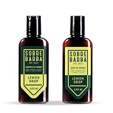 Imagem de Kit SOBREBARBA Shampoo + Balm para Barba Lemon Drop
