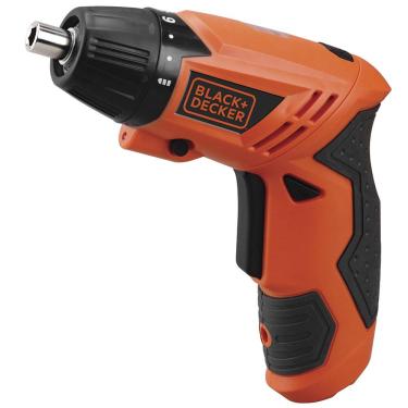 Imagem de Parafusadeira a Bateria Black&Decker KC4815B Bivolt com Ponta Magnética e 15 Bits - 4.8v
