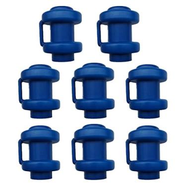 Imagem de 8x Protetora de Trampolim 0,98" ABS para Ganchos de de Trampolim