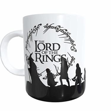 Imagem de Caneca Kerokero Store Senhor do Anéis Jornada, Resistente a Altas Temperaturas, Desenho Animado, 0.42kg, 1 Unidade