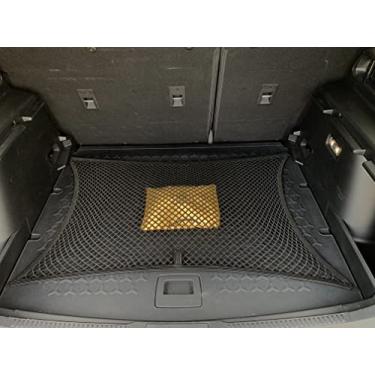 Imagem de TN TrunkNets Inc Rede de carga de malha elástica estilo porta-malas para Ford Bronco Sport 2021 2022 - Organizadores e armazenamento de porta-malas premium - Rede de bagagem para SUV - Melhor
