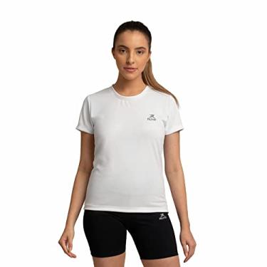 Imagem de Camisetas Dry Basic SS FPS 50 Muvin – Manga Curta – Feminina – Proteção Solar UV50 – Camiseta Para Academia Treino Funcional – Pilates – Yoga – Corrida – Ginástica Fitness – Caminhada – Secagem Rápida (EG, Branco)