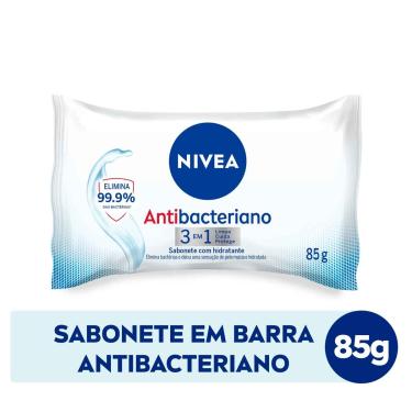 Imagem de Sabonete em Barra Nivea Antibacteriano 3 em 1 85g 85g