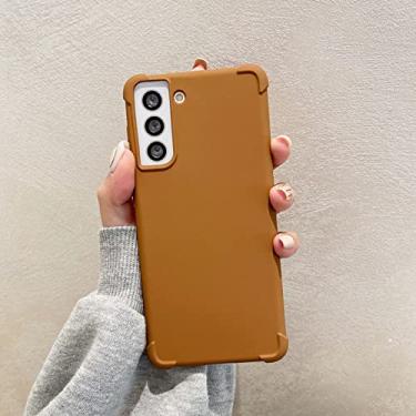 Imagem de Estojo macio à prova de choque fosco simples para Samsung Galaxy S20 S21 S22 Plus Ultra FE Note20 Ultra Silicone TPU Back Cover Skin,BR,For S20 Ultra