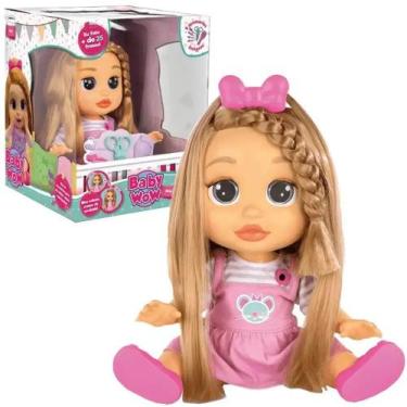 Imagem de Boneca Baby Wow Mia Corta Cabelo E Cresce Fala Frases Br543 - Multikid