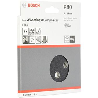 Imagem de Disco Lixa Bosch F355 Best Coating&Composite 125mm G80