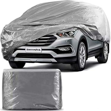 Imagem de Capa Para Cobrir Carro Forro Impermeável Hyundai Santa Fé Tamanho Gg