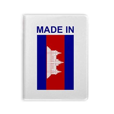 Imagem de Diário de capa macia Made In Camboja Country Love