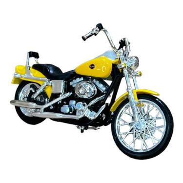 Imagem de Miniatura Moto Harley Davidson Fxdwg Dyna Wide Glide 1:18 - Maisto