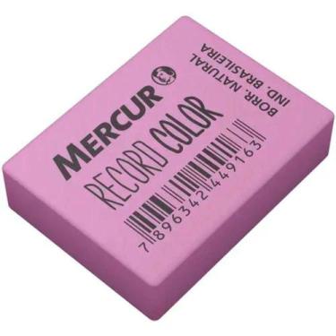 Imagem de Borracha Record Color Rosa - Mercur