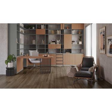 Imagem de Piso Laminado Prime 7mmx19,7cmx137cm Eucaflorr - caixa com 2,14m2 - Prime Castanho Terracota