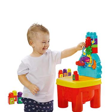 Imagem de Cadeira Infantil com Blocos 24 Peças Blocolândia Dismat