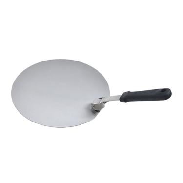 Imagem de Gralara aço Inoxidável Pizza Casca Paddle Pastelaria Pizza Forno Acessório Ferramenta Profissional Bakeware Pastelaria Pizza Turner com Alça Longa, 10 POLEGADAS
