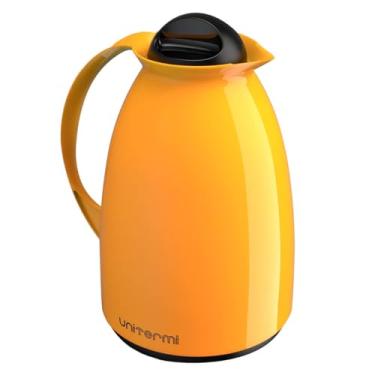 Imagem de Garrafa térmica de mesa florença 650 ml amarela - Unitermi