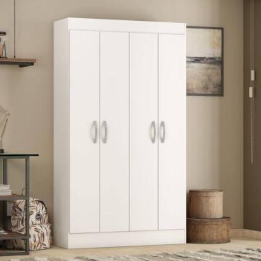 Imagem de Armário Multiuso Sapateira 4 Portas Formosa Demóbile Branco