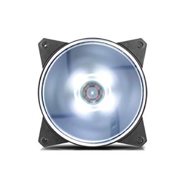 Imagem de Fan para Gabinete Cooler Master, MasterFan 120mm MF120L LED, Branco