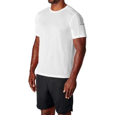 Imagem de Camiseta Lupo Masculina Basic Run Branco