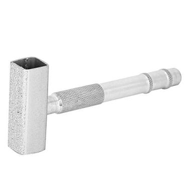Imagem de Vomeko Cômoda de pedra Ferramenta de vestir rodas com liga de metal soldado e alça de alumínio, ideal para vestir rebolos e abrasivos. (Tamanho médio)