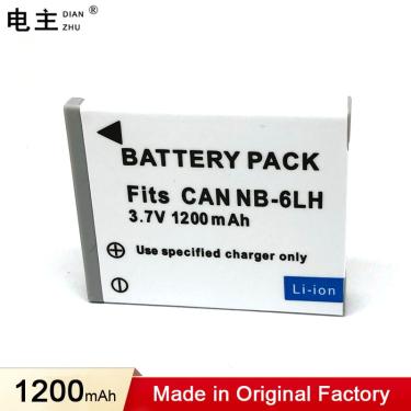 Imagem de Carregador de bateria para Canon IXUS  NB-6L  NB6L  NB-6LH  NB 6L  95  105  300  310  SX600  SX280
