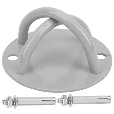 Imagem de Suporte De Montagem De Parede De âncora De Teto, Ganchos De Teto De Trapézio De Ioga E Suporte De Teto De âncora De Corda De Batalha, Tiras De Suspensão Suportes De Balanço De Ioga Treinador De Resist