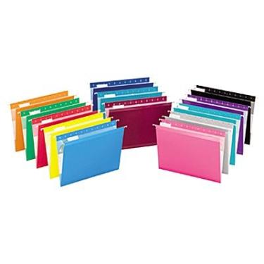 Imagem de Pendaflex : Pastas De Arquivo Suspensas Reforçadas, Kraft, Carta, Cinza, 25 Por Caixa -:- Vendido Como 1 Bx Claro