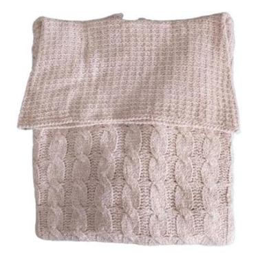 Imagem de Suéter Feminina Plus Size Tricot Mousse Premium Gola Alta-Feminino