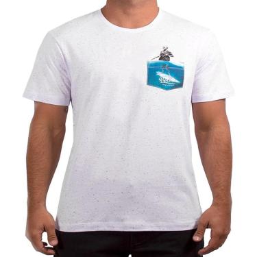 Imagem de Camiseta Rip Curl Plus Size Funny Pocket Branca-Masculino