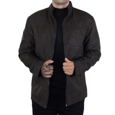 Imagem de Jaqueta Masculina Safira Casual Marrom Café Escuro - SF4094-Masculino