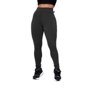 Imagem de Calça Feminina Legging Neoprene Com Bolso Cos/Alta-Feminino