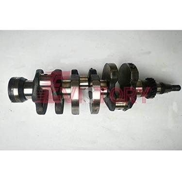 Imagem de Para MITSUBISHI K3D kit de reconstrução de virabrequim + kit completo de junta da cabeça do cilindro + rolamento grande e pequeno + anel de pistão + kit de pistão (2 tipos de pistões conforme as