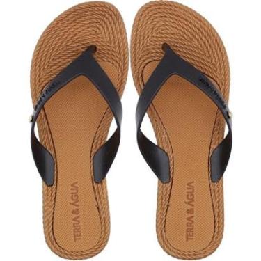 Imagem de Tamanco de Dedo Terra e Água Curaçao Strass Anabelinha Tira Grossa Feminina-Feminino