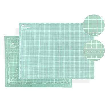 Imagem de Base de Corte Apoio A2 45x60cm para Scrapbook Artesanato Patchwork Corte e Costura (Base Tifanny (Verde àgua))