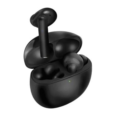 Imagem de Fone de Ouvido Bluetooth TWS Preto, Som Imersivo, Design Compacto, Estojo de Carregamento Portátil, Compatível com Android e iOS, Ideal para Música e Chamadas - CompleteStore®