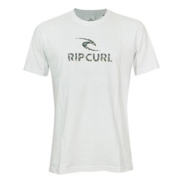 Imagem de Camiseta Rip Curl Icon Filter Tee Branca Masculina-Masculino