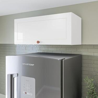 Imagem de Armário Aéreo 1 Porta Basculante Pérola Yescasa Branco