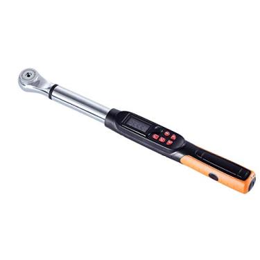 Imagem de SOLUDE Chave de torque digital ajustável de 1/5.1 cm com campainha e alarme de flash LED, ferramentas de medição de torque de precisão portáteis de 10 ~ 200 Nm, 7,37 ~ 45 m.-lb