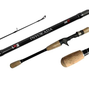Imagem de Vara Pesca Carretilha Lumis Invokada Carbon IM8 Cast 6.0 1,84m 15-30Lb Inteiriça