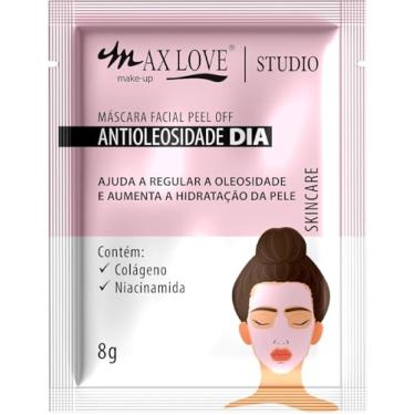 Imagem de Máscara Facial Peel Off Antioleosidade Max Love: Controle de Oleosidade, Limpeza Profunda e Purificação da Pele Oleosa - 8g de Tratamento Eficaz
