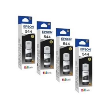 Imagem de Kit com 4 refil epson 544 120 preto (4 unid. do refil na cor preta) or